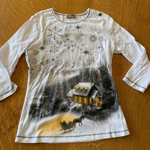 Cute Winter ❄️ Scene Shirt